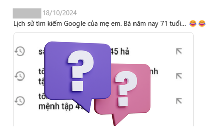 Tá hoả khi xem lịch sử tìm kiếm của những người lớn tuổi trên mạng: Tôi không ngờ!