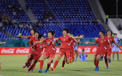 Bóng đá nữ Triều Tiên đứng trên đỉnh U17 thế giới