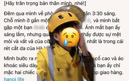 Thấy shipper ăn mì gần nhà mình lúc 3h30 sáng, chàng trai Hà Nội có hành động làm cả cõi mạng phải khóc