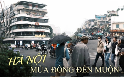 Hà Nội đầu đông, gió lạnh âm u nhưng lại khiến người ta gần nhau nhiều hơn!