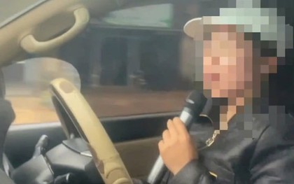 Lời khai của người phụ nữ ở Đắk Lắk vừa lái ô tô vừa cầm mic hát karaoke