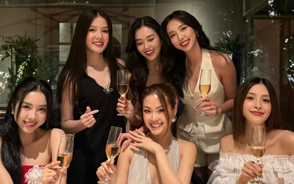 Khung hình hot nhất hôm nay: Hội 6 nàng hậu bị đồn nghỉ chơi, Thuỳ Tiên - Tiểu Vy không sexy bằng 1 người