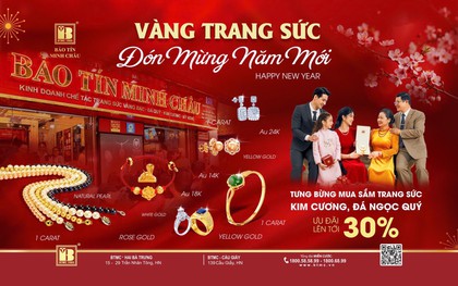 Trang sức rạng ngời: Đón Giáng sinh - Mừng năm mới cùng nhiều quà tặng, ưu đãi hấp dẫn từ BTMC