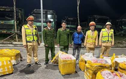 Phát hiện gần 1 tấn nội tạng động vật hôi thối trên đường từ Hà Nội lên Điện Biên