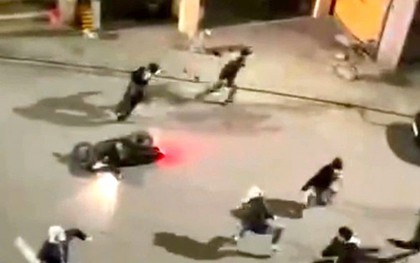 Nhóm đối tượng hỗn chiến gây náo loạn thành phố Hạ Long lúc nửa đêm