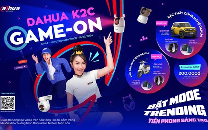 Hơn 250 bài dự thi, 15.000 người tham gia: Dahua K2C Game-On khép lại một hành trình đáng nhớ