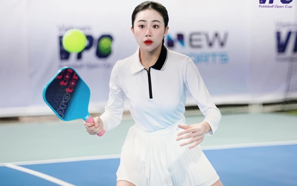 Mỹ nhân "nóng cùng Wolrd Cup" bị loại từ vòng bảng khi lần đầu thi đấu pickleball