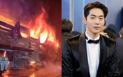 Sốc: Hỏa hoạn thiêu rụi nơi tài tử Nam Joo Hyuk đang quay phim