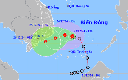 Bão số 10 hình thành trên Biển Đông, tên quốc tế là Pabuk