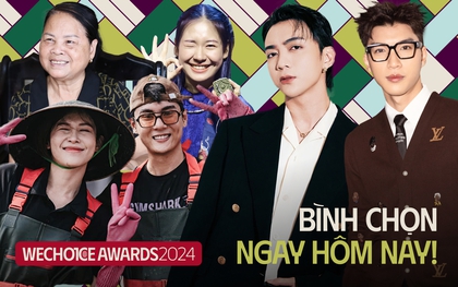 Chính thức: Mở cổng bình chọn WeChoice Awards 2024!