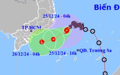 Bão số 10 áp sát vùng biển Ninh Thuận đến Bà Rịa - Vũng Tàu