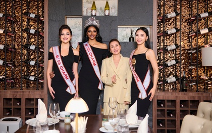 CEO Nie Phạm tỏa sáng rạng rỡ bên Top 3 Miss Charm 2024