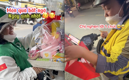 Tiệm gà ở TP.HCM "dành cả thanh xuân" để tặng quà cho shipper: Người bất ngờ vui mừng, người nghẹn ngào suýt khóc