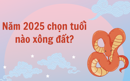 Năm Ất Tỵ 2025 tuổi nào xông đất tốt?