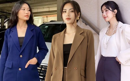 7 mẫu blazer từ 200k giúp nàng công sở ghi điểm mặc đẹp