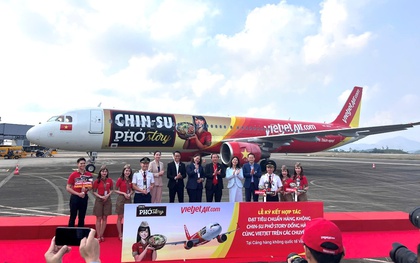 Tận hưởng tinh hoa hương vị Phở Story của CHIN-SU trên độ cao 10.000 mét cùng Vietjet