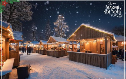 Đến Legacy Hill khám phá vẻ đẹp rực rỡ của Hội chợ Giáng sinh - Marché de Noël