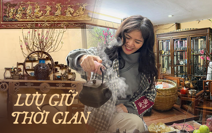 Thời gian ngưng đọng trong căn nhà của một gia đình Hà Nội đam mê sưu tập đồ cũ