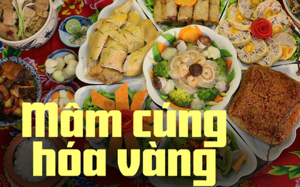 Mâm cúng hóa vàng gồm những gì?