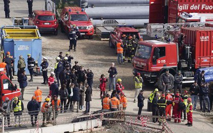Sập tòa nhà tại công trường ở Italy, 5 người chết, 3 người bị thương nặng