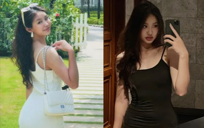 Ái nữ nhà Hoa khôi bóng chuyền Kim Huệ: Tuổi 16 cao gần 1m70, xinh đẹp rạng rỡ, phổng phao