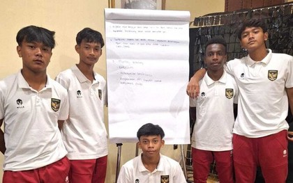 Kỉ luật của U16 Indonesia: Thu điện thoại mỗi tối, đi tập muộn là bị đuổi