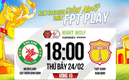 ‘Đại chiến’ vòng 10 V.League 1: Bình Định - Nam Định chờ ngoại binh tỏa sáng