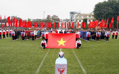 Khai mạc Giải bóng đá Thanh Niên sinh viên Việt Nam: Đại học Thuỷ Lợi thắng tưng bừng ngày ra quân