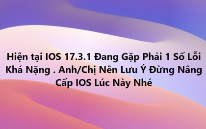 Hàng loạt iPhone ở Việt Nam bị mất sóng, không thể sạc, nhiều người tưởng máy bị hỏng nên đem sửa