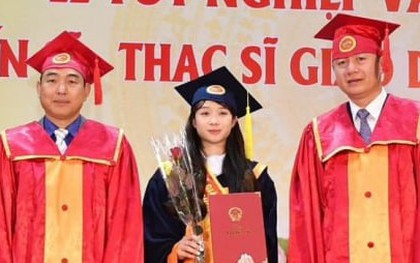 Dương Thúy Vi nhận bằng thạc sỹ