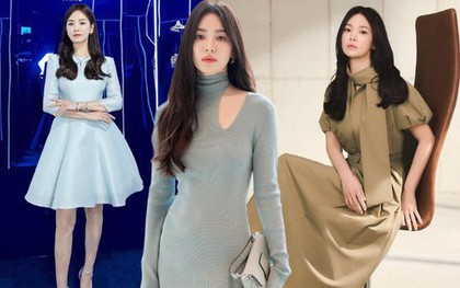 Phụ nữ trên 40 tuổi học được gì từ phong cách diện váy của Song Hye Kyo?