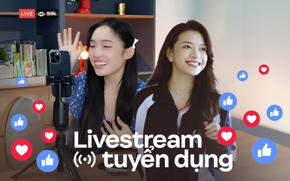 CEO công ty Việt lên livestream tuyển dụng nhân sự, ứng viên hỏi thẳng về lương bổng và văn hoá làm việc ngay trên sóng