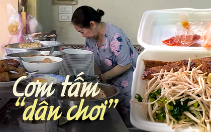 Tiệm cơm tấm lâu đời ở TP.HCM mỗi năm chỉ bán 6 tháng, nổi tiếng với món chả cua công thức riêng