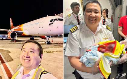 Thai phụ đột ngột chuyển dạ trên chuyến bay VietJet, phi hành đoàn thực hiện màn đỡ đẻ "diệu kỳ" khiến toàn bộ hành khách thán phục