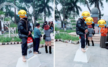 Tranh cãi chuyện du khách ngồi lên cột mốc tại Hà Giang để chụp ảnh: Không phải hành động cấm nhưng vẫn không nên?