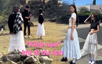 "Kiếp nạn" khi đi du lịch: cô gái diện váy trắng giống Jennie và cái kết "1 mét vuông 10 nàng thơ" đụng hàng