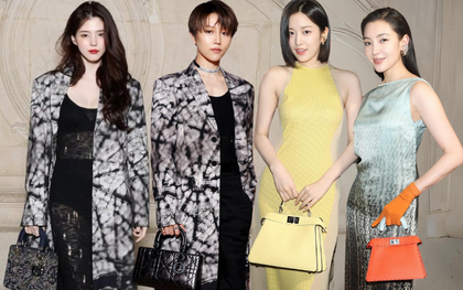 Khi Fashion Week là “nguồn cơn” của những màn đụng hàng: Han So Hee ”trên cơ”, Ahn Yujin - Đường Yên bất phân thắng bại