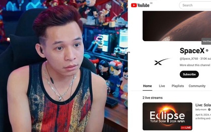 Không chỉ Độ Mixi, hàng loạt kênh YouTube cũng bị hack thành "SpaceX" trong ngày nhật thực