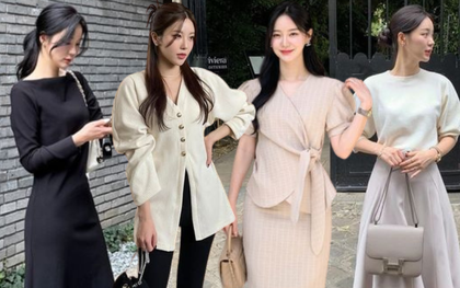 Style ăn cưới của gái Hàn gói gọn trong 2 từ "tinh giản": Không bao giờ mặc "ố dề" lấn lướt cô dâu
