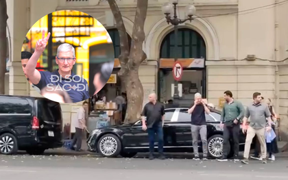 Dàn xe sang đưa đón CEO Apple Tim Cook tại Hà Nội, nổi bật với Mercedes-Benz S600 giá 15 tỷ đồng!