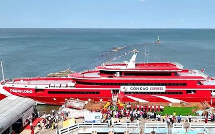 Siêu tàu cao tốc từ TPHCM - Côn Đảo chính thức hoạt động vào tháng 5
