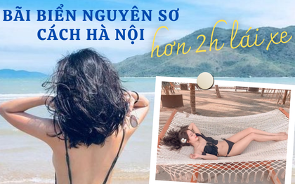 Miền Bắc còn có điểm du lịch biển mát rượi ngoài Sầm Sơn: Cảnh quan nguyên sơ, trong lành mà chỉ cách Hà Nội hơn 2 giờ đi xe