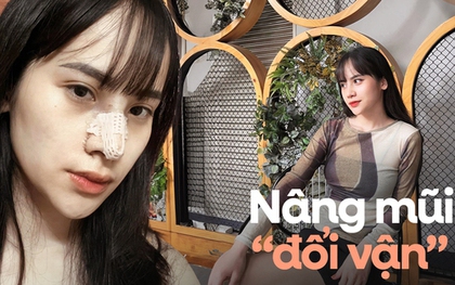 Hành trình nâng mũi "đổi vận" của cô gái 9x: Được cả gia đình "tháp tùng" đi thẩm mỹ và nhan sắc thay đổi bất ngờ