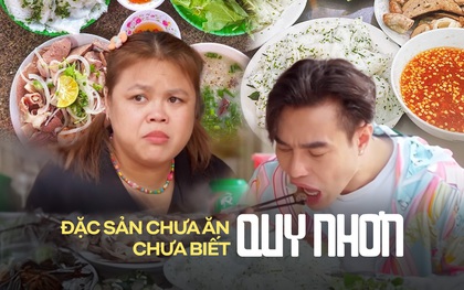 Xuýt xoa món đặc sản “chưa ăn chưa biết Quy Nhơn”, Lê Dương Bảo Lâm khiến khán giả thòm thèm tới mức set luôn kèo food tour xứ Nẫu dịp lễ