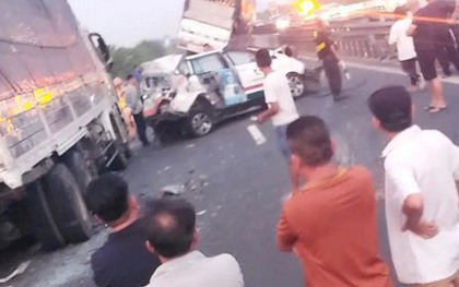 Tai nạn trên truyến cao tốc Trung Lương - Mỹ Thuận: 2 người thương vong