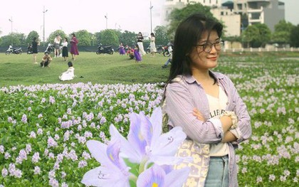 Giới trẻ Hà Nội đổ xô đi chụp ảnh với loài hoa lạ mà quen