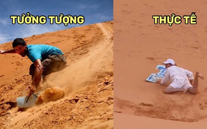 Trò chơi khiến khách du lịch “khờ ngang”, tuy bất ổn nhưng ai đến Phan Thiết cũng phải trải nghiệm 1 lần trong đời