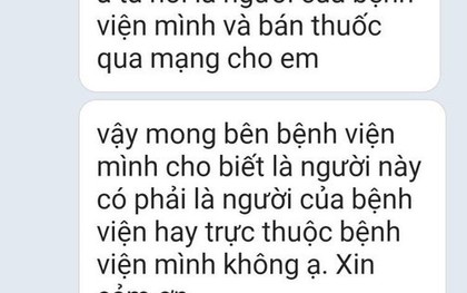 Mạo danh nhân viên bệnh viện để bán thuốc