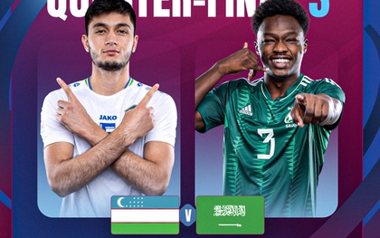 Trực tiếp U23 Saudi Arabia vs U23 Uzbekistan: Màn so tài giữa hai ông lớn