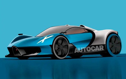 Đây sẽ là chiếc xe kế nhiệm Bugatti Chiron: Hết dáng "tròn trịa", dễ đổi sang động cơ hybrid mạnh tới 1.600 mã lực